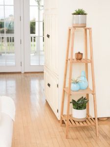 Bamboo 4-Tier Plant Stand