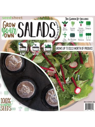 Grow Your Own Salad Seedsheet